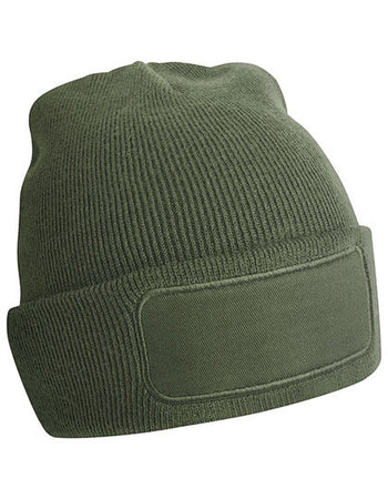 Original Patch Beanie Olive Green