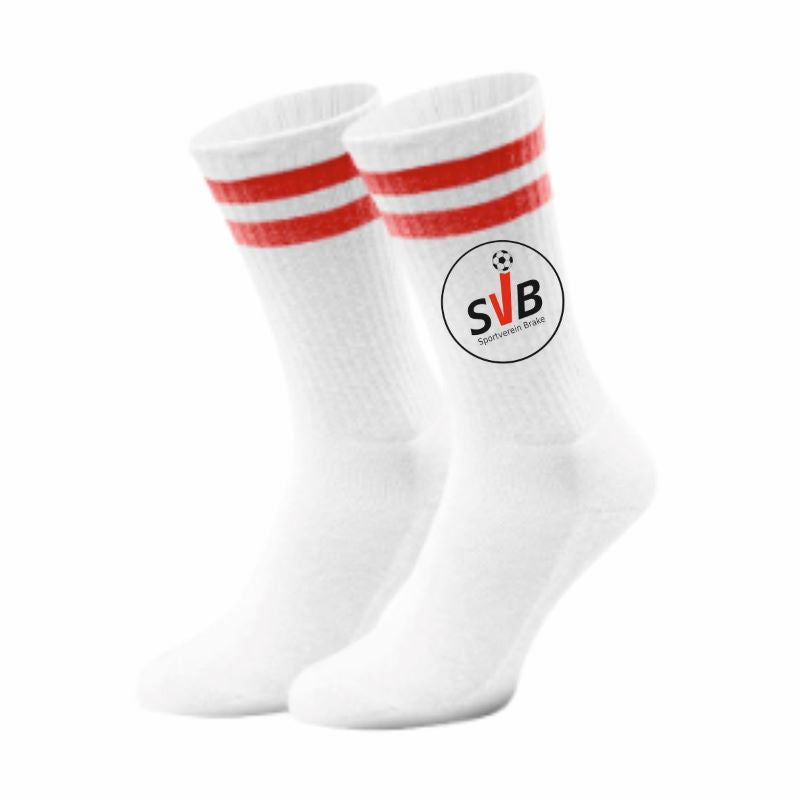 SV Brake Fan - Sportsocken weiß-rot
