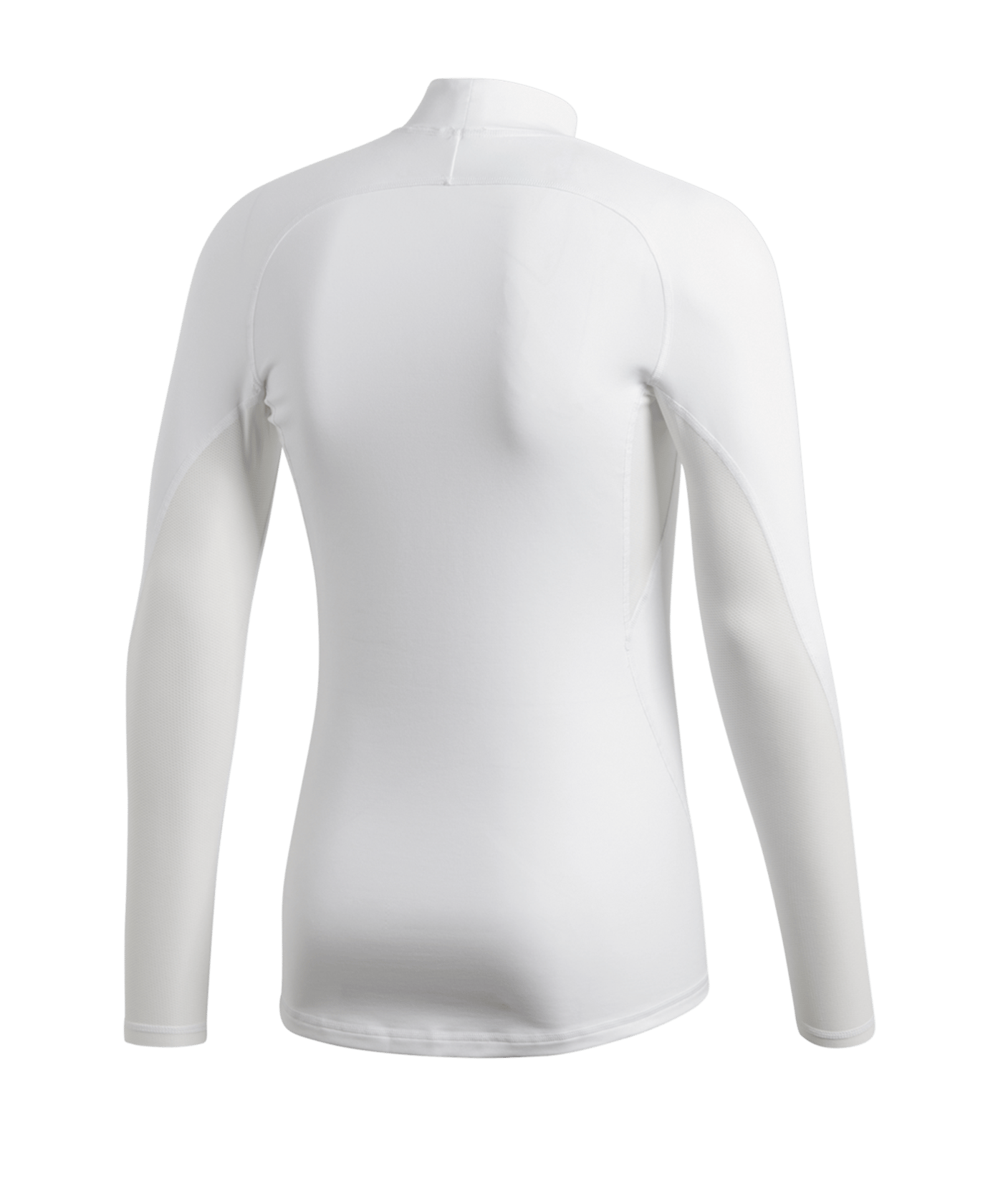 ADIDAS Alphaskin Mock Warm langarm Weiss