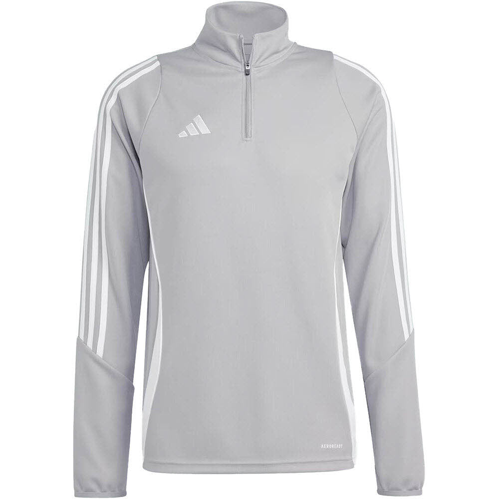ADIDAS Tiro 24 Trainingstop Grau Weiss