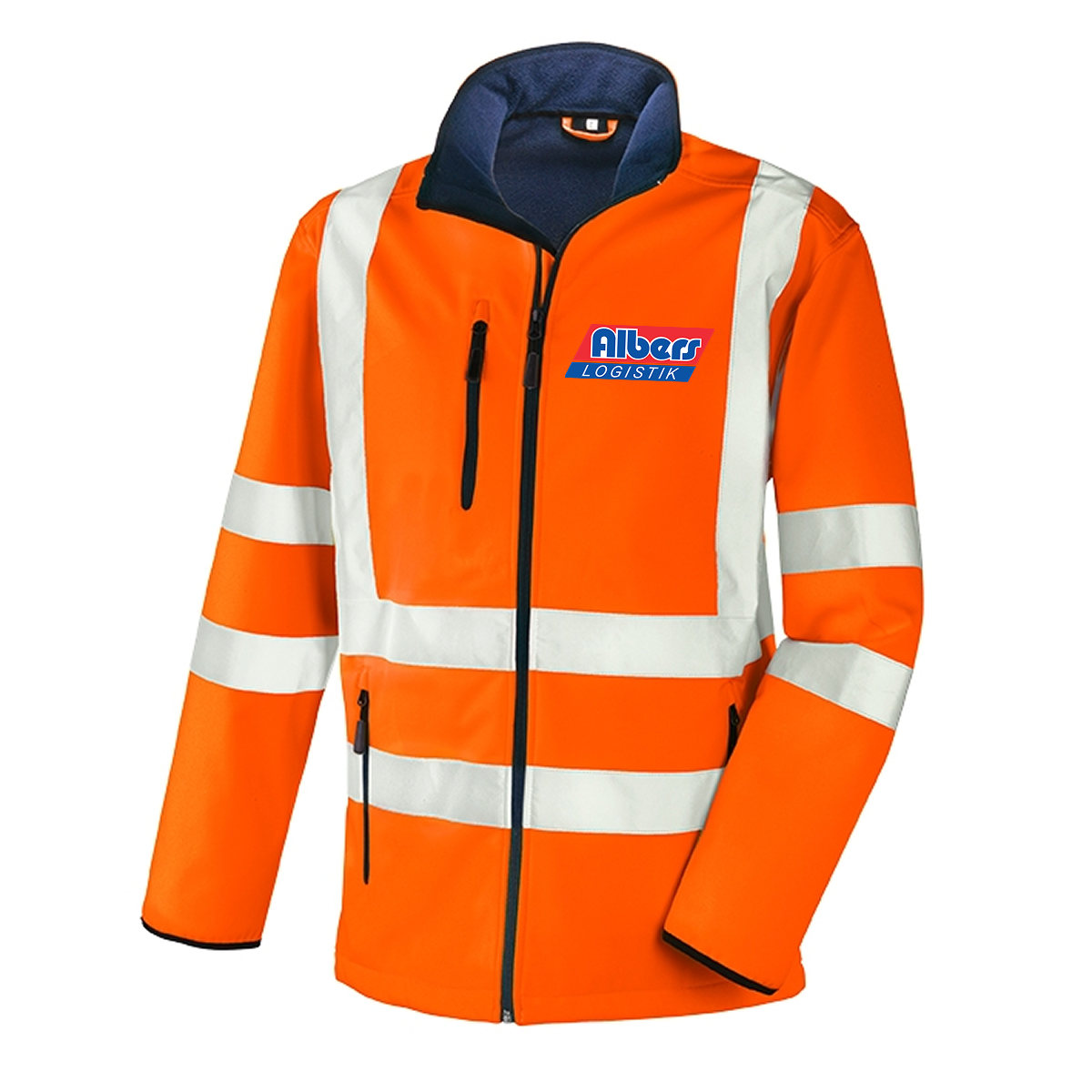 Warnschutz Softshelljacke Orange
