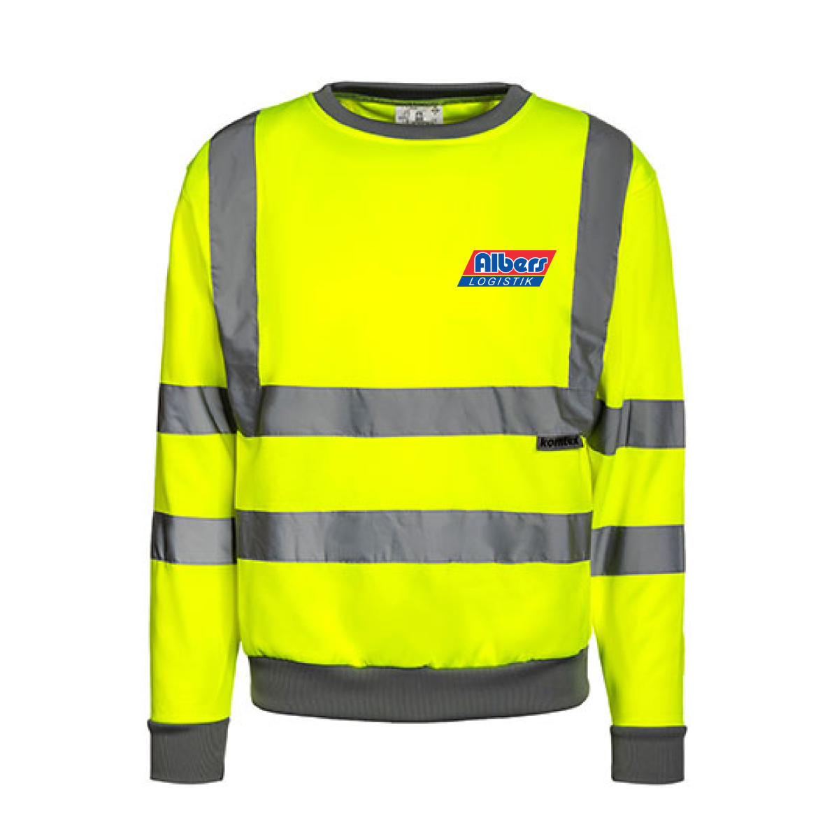 Warnschutz Pullover Gelb