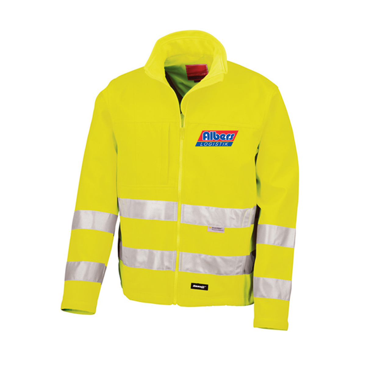 Warnschutz Softshelljacke Gelb