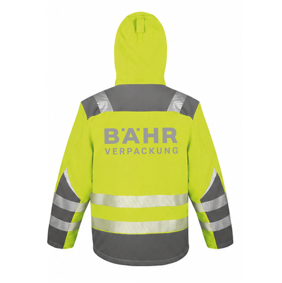 FBV Warnschutz-Dynamic Softshelljacke leuchtgelb