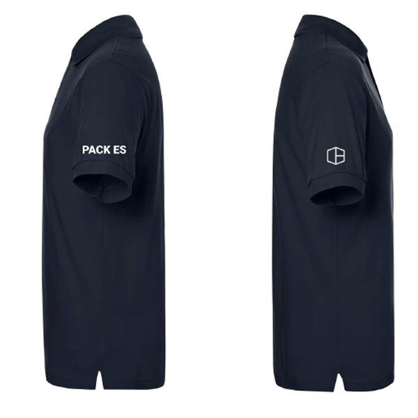 FBV Poloshirt Herren Navy Blau