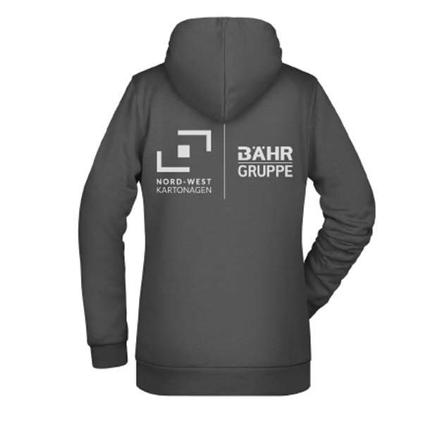 NWK Hoodie Damen Graphit Grau