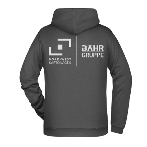 NWK Hoodie Herren Graphit Grau