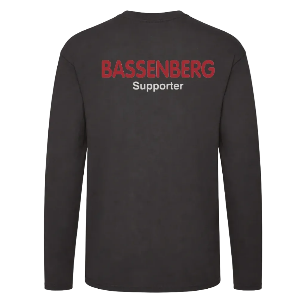 Bassenberg Supporter T-Shirt Langarm schwarz (F243)