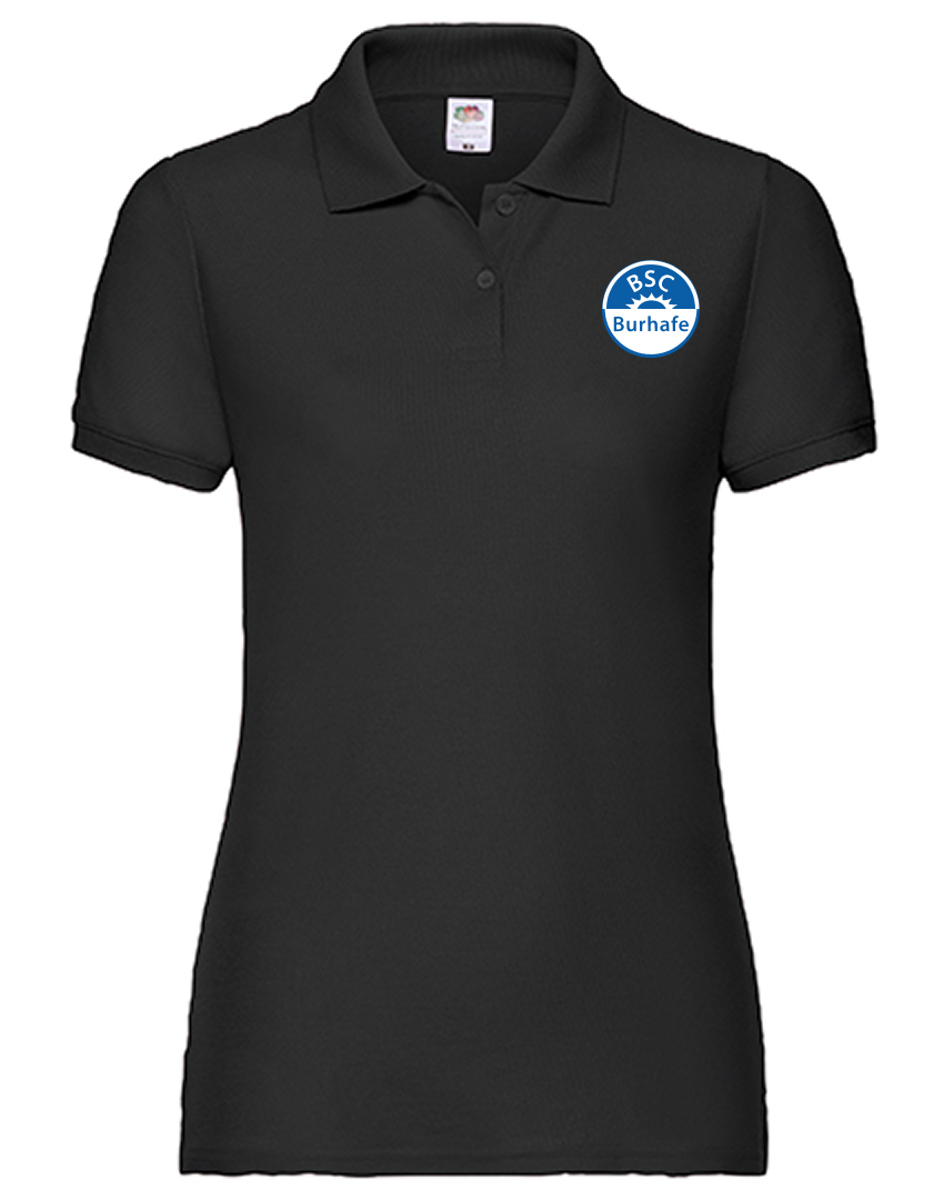 BSC Burhafe Fan - Poloshirt Damen schwarz