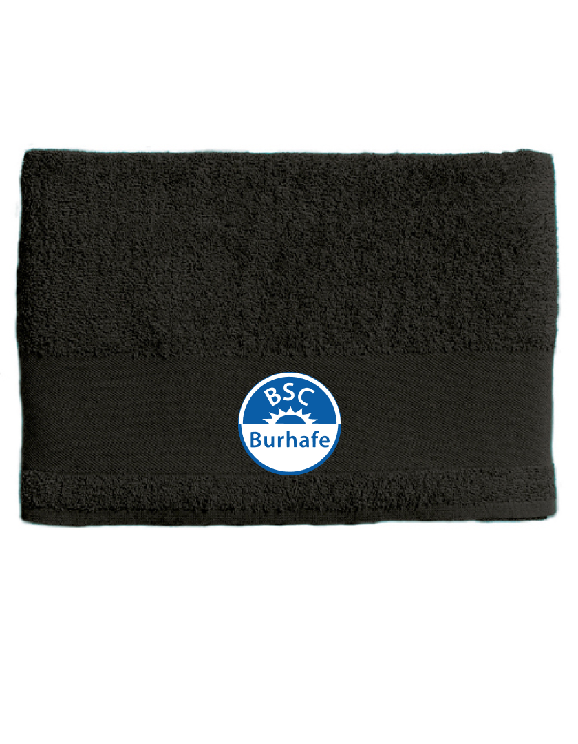 BSC Burhafe Fan - Handtuch 50*100 schwarz