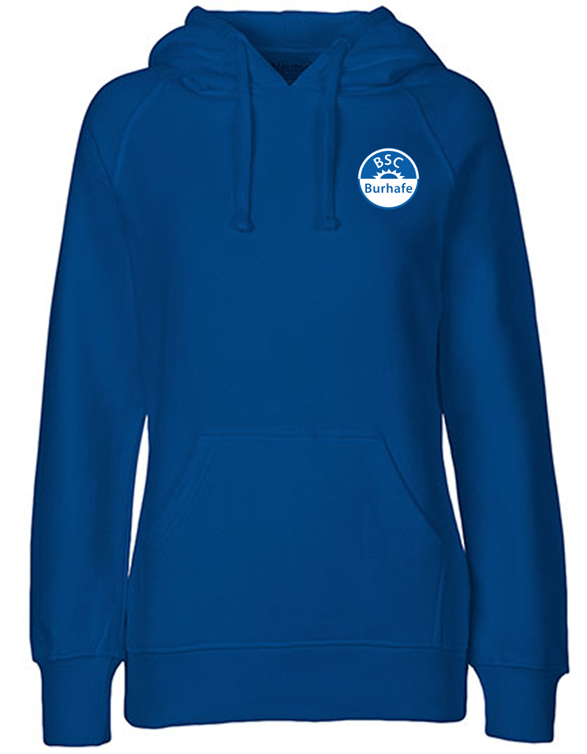 BSC Burhafe Fan - Hoodie Fairtrade Damen blaumit logo