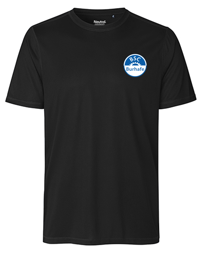 BSC Burhafe Fan - Polyestershirt Fairtrade Herren schwarz