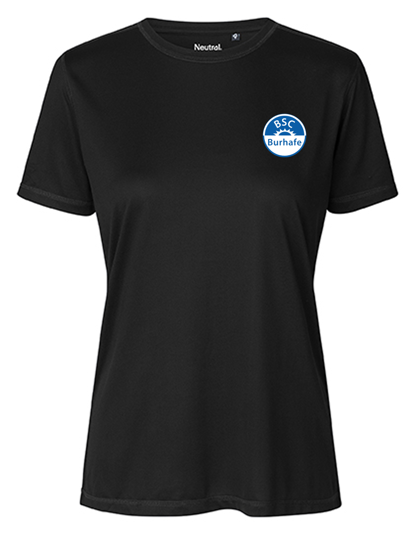 BSC Burhafe Fan - Polyestershirt Fairtrade Damen schwarz