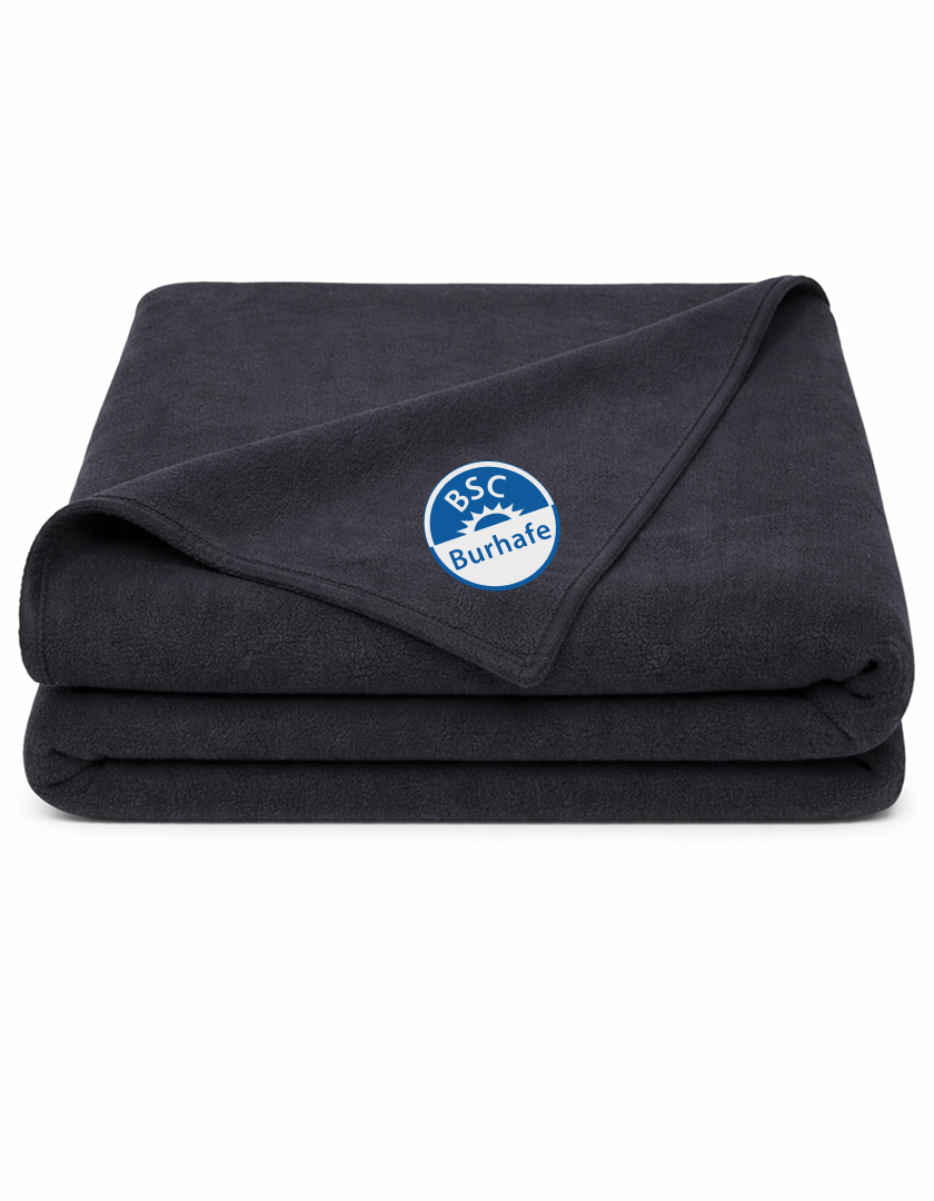 BSC Burhafe Fan - Fleecedecke schwarz