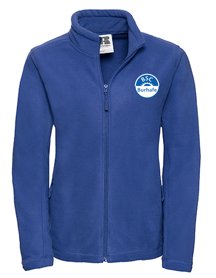 BSC Burhafe Fan - Fleecejacke Damen blaumit logo