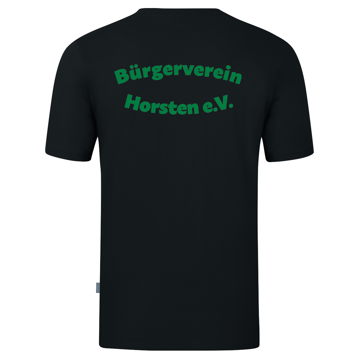 Bürgerverein Horsten T-Shirt Organic Schwarz Stick