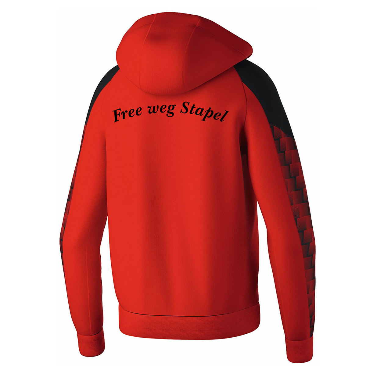 BV Stapel Trainingsjacke mit Kapuze Damen Rot