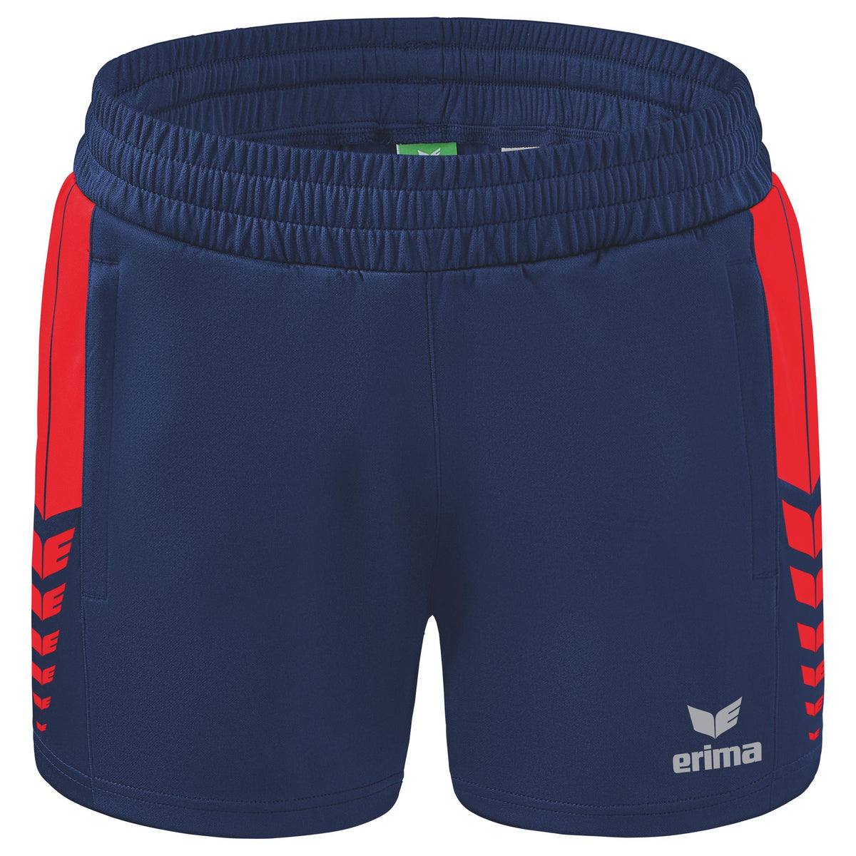 ERIMA Six Wings Worker Shorts Damen (new navy/rot)