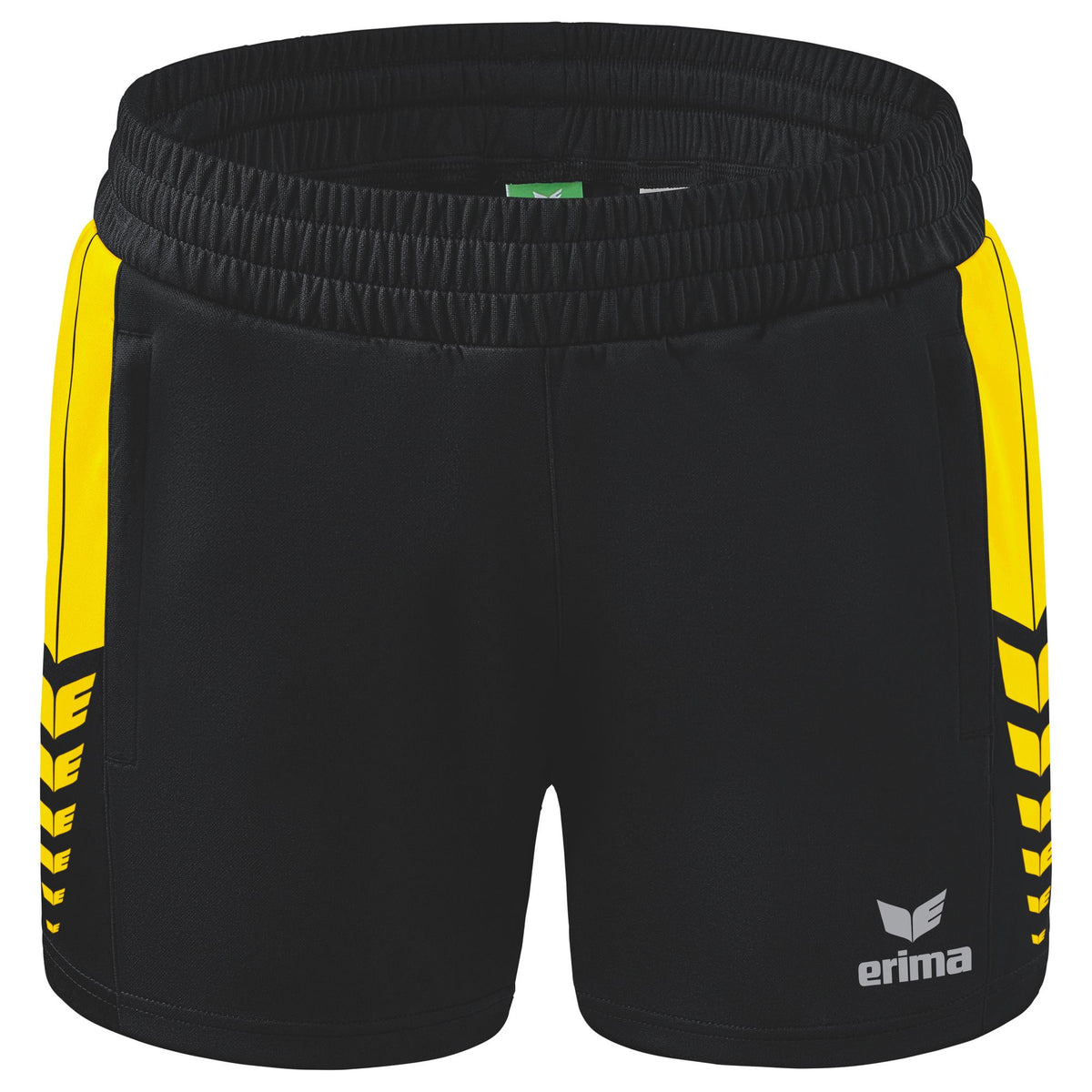 ERIMA Six Wings Worker Shorts Damen (schwarz/gelb)