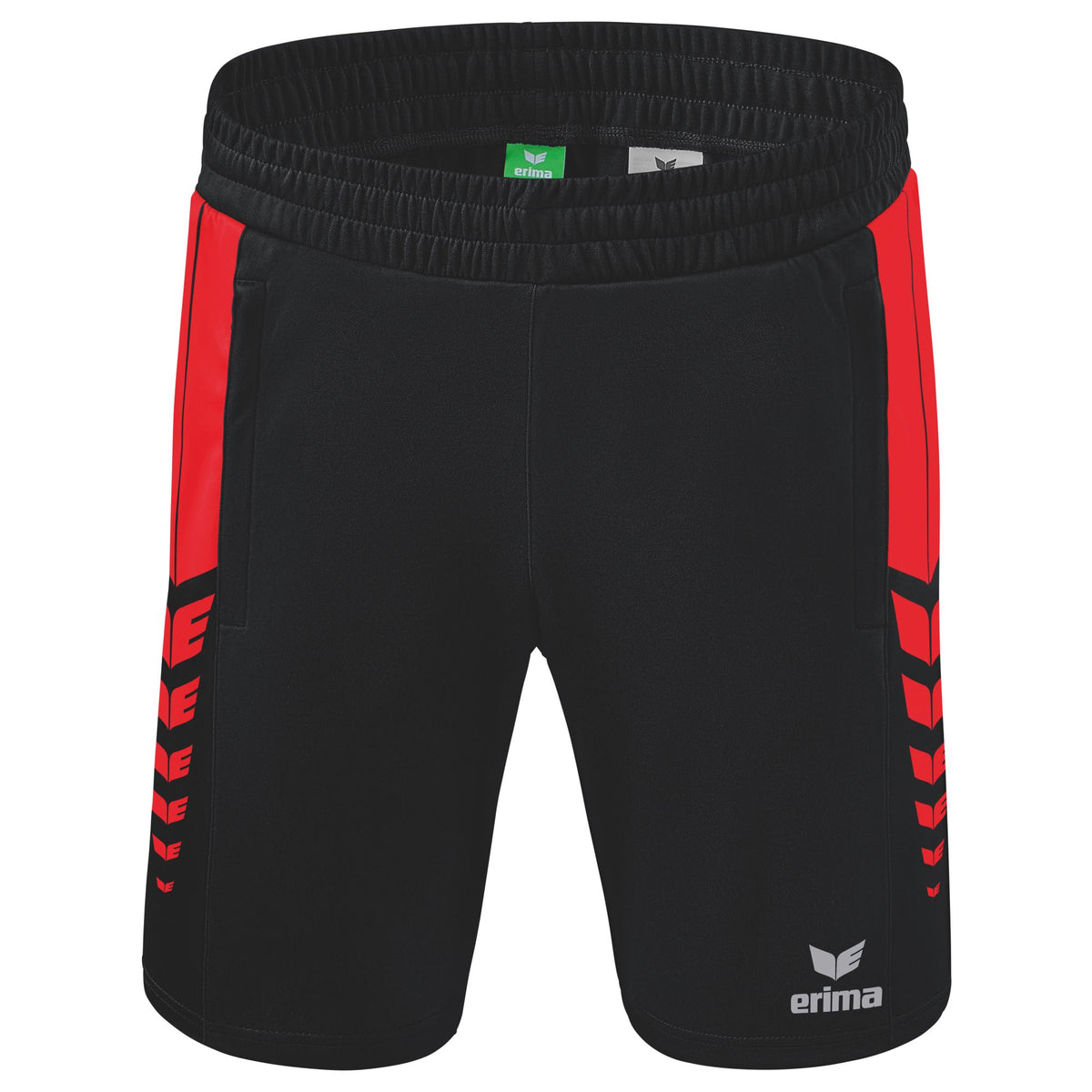 ERIMA Six Wings Worker Shorts (schwarz/rot)