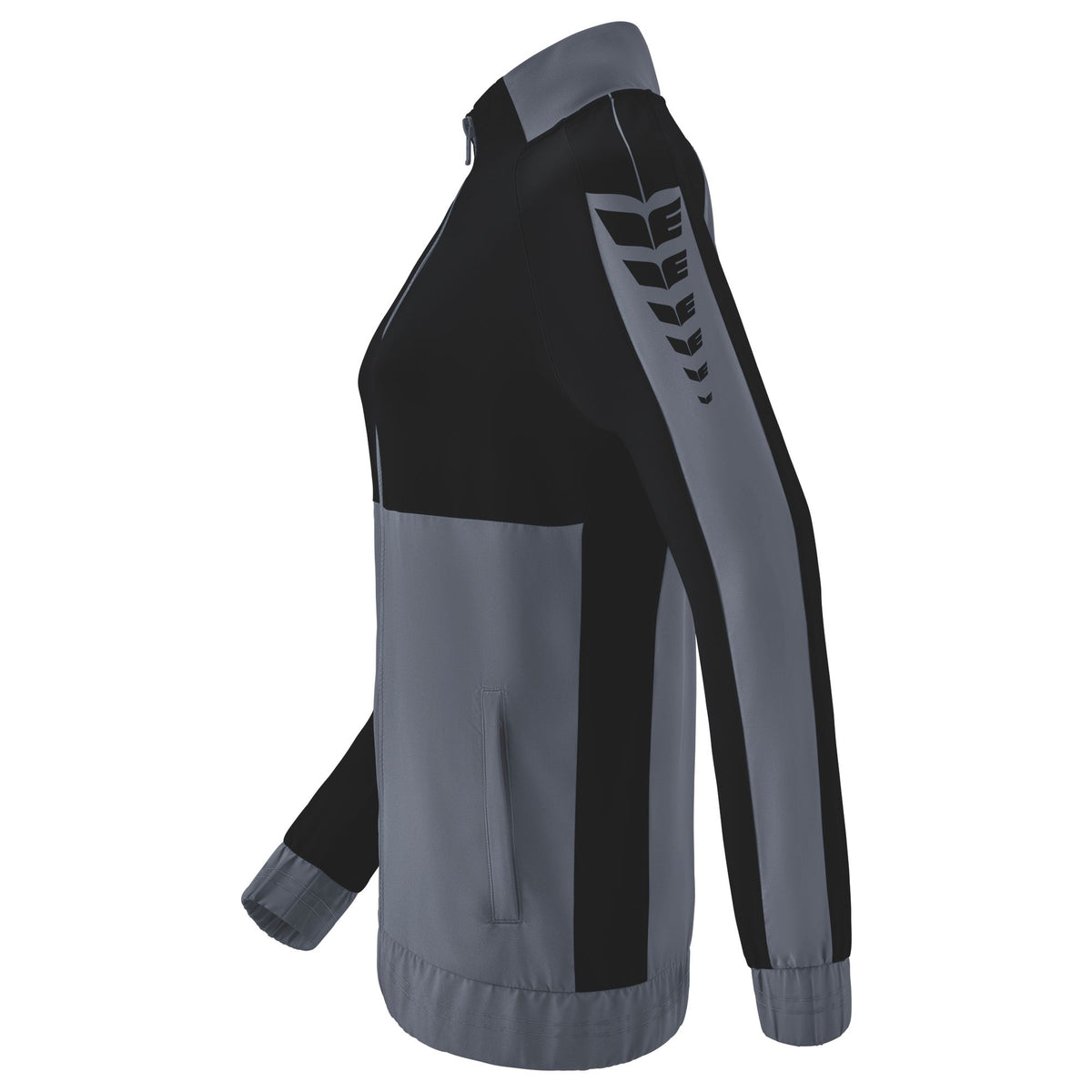 ERIMA Six Wings Präsentationsjacke Damen (slate grey/schwarz)