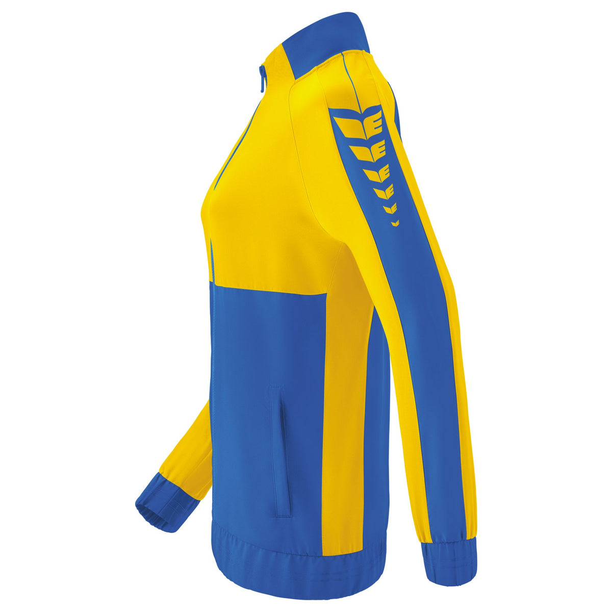 ERIMA Six Wings Präsentationsjacke Damen (new royal/gelb)