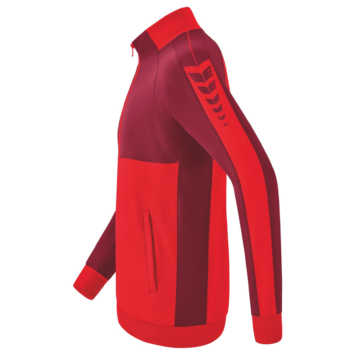 ERIMA Six Wings Worker Jacke Kind (rot/bordeaux)