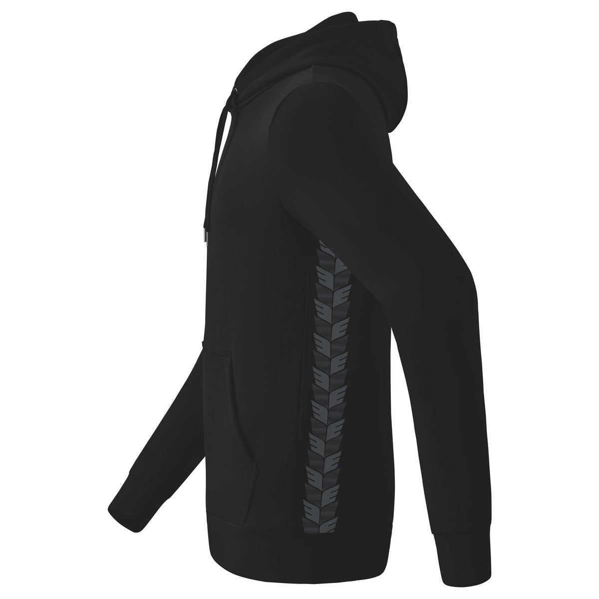 ERIMA Essential Team Kapuzensweat (schwarz/slate grey)