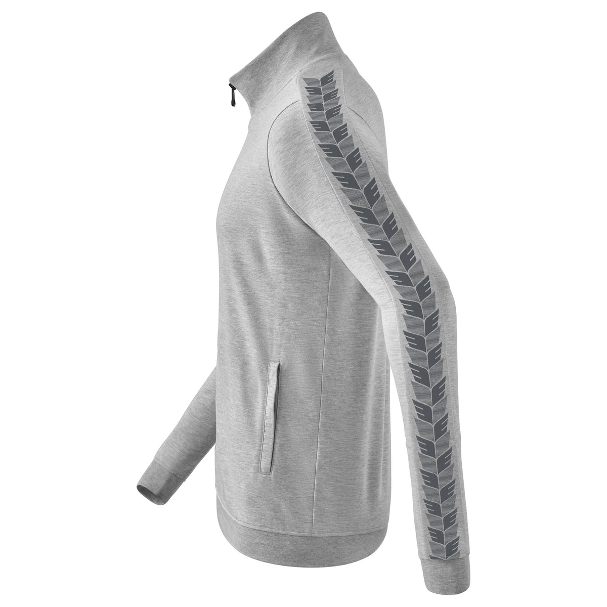 ERIMA Essential Team Tracktop Jacke (hellgrau melange/slate grey)