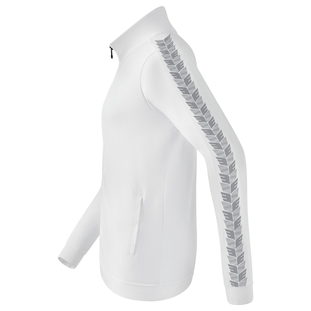 ERIMA Essential Team Tracktop Jacke (weiß/monument grey)