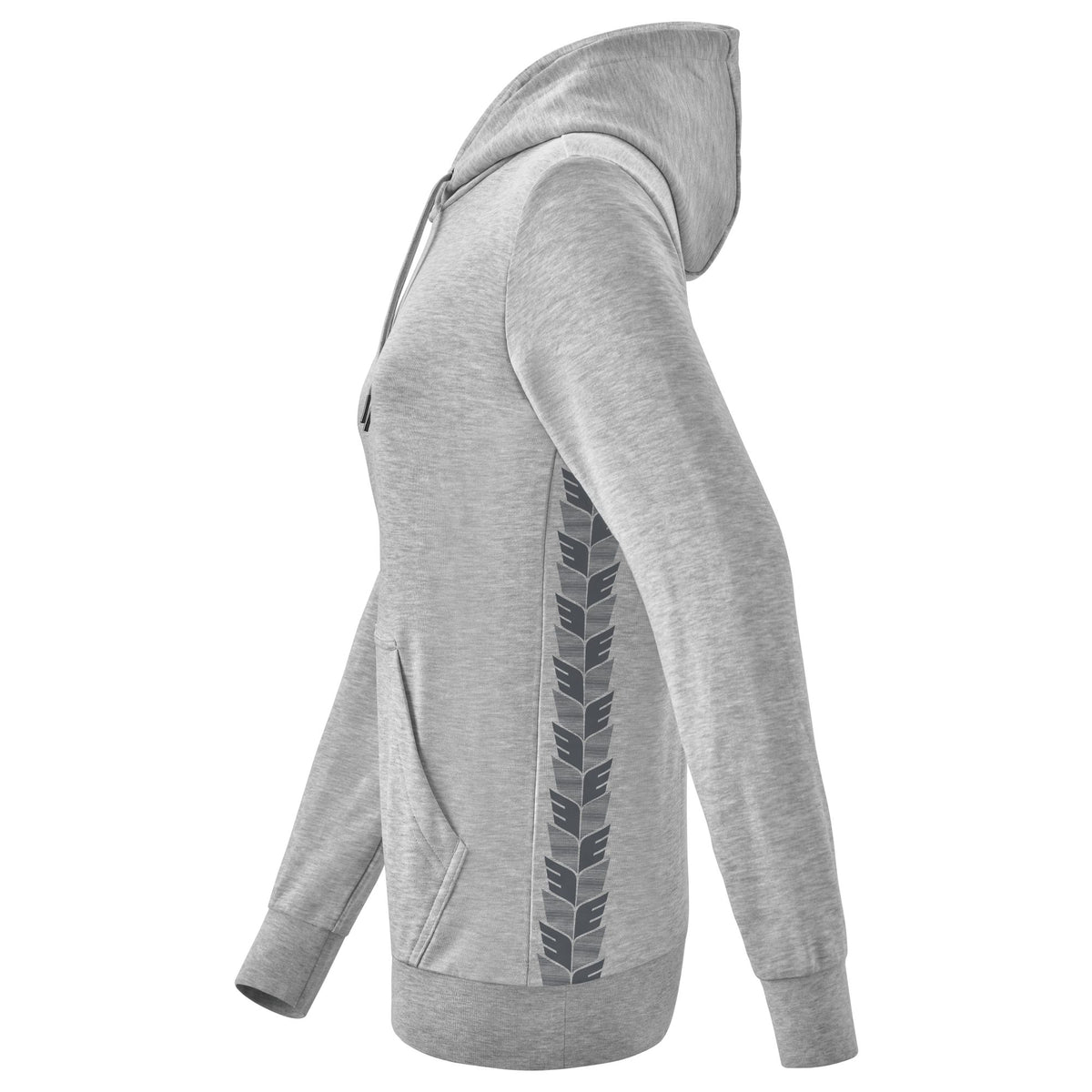 ERIMA Essential Team Kapuzensweat Damen (hellgrau melange/slate grey)