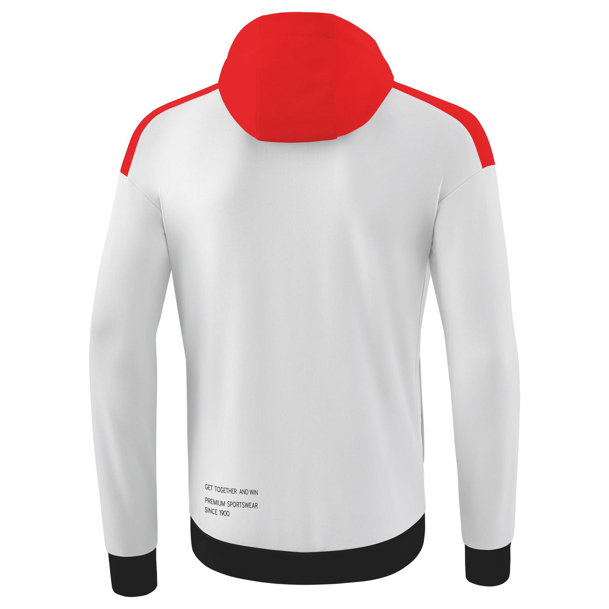 ERIMA CHANGE by erima Trainingsjacke mit Kapuze (weiß/rot/schwarz)