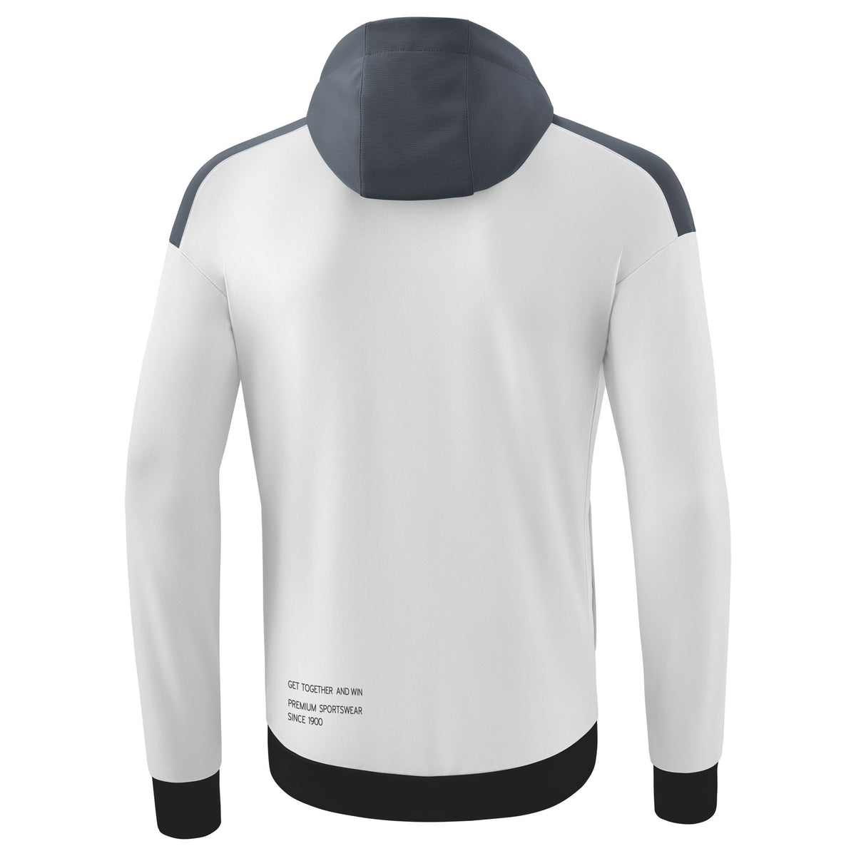 ERIMA CHANGE by erima Trainingsjacke mit Kapuze (weiß/slate grey/schwarz)