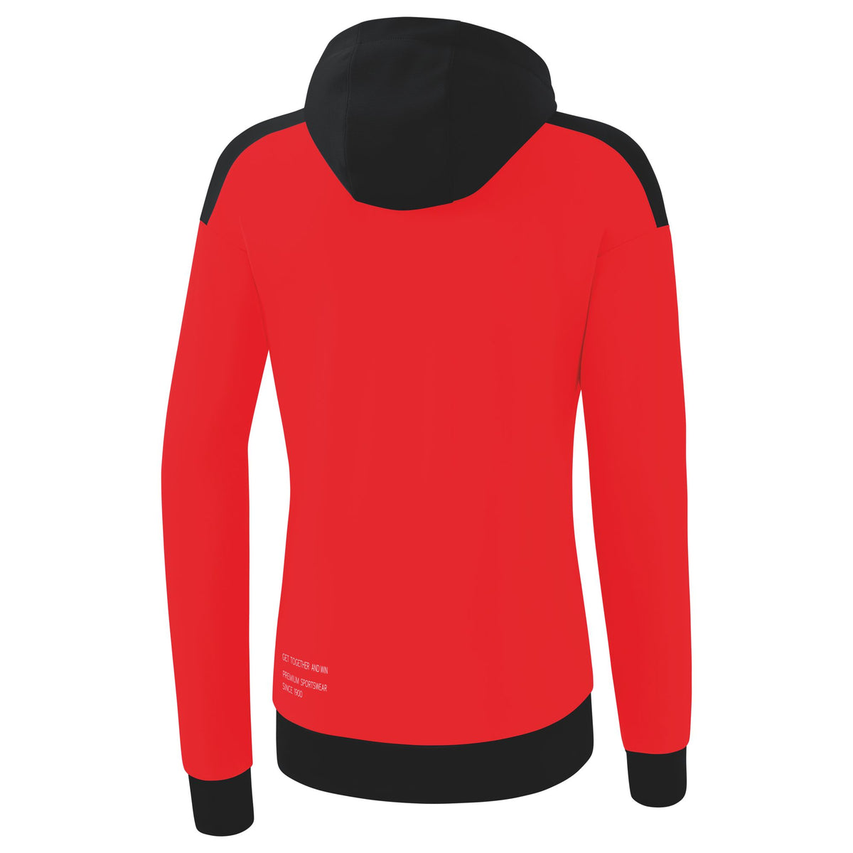 ERIMA CHANGE by erima Trainingsjacke mit Kapuze Damen (rot/schwarz/weiß)