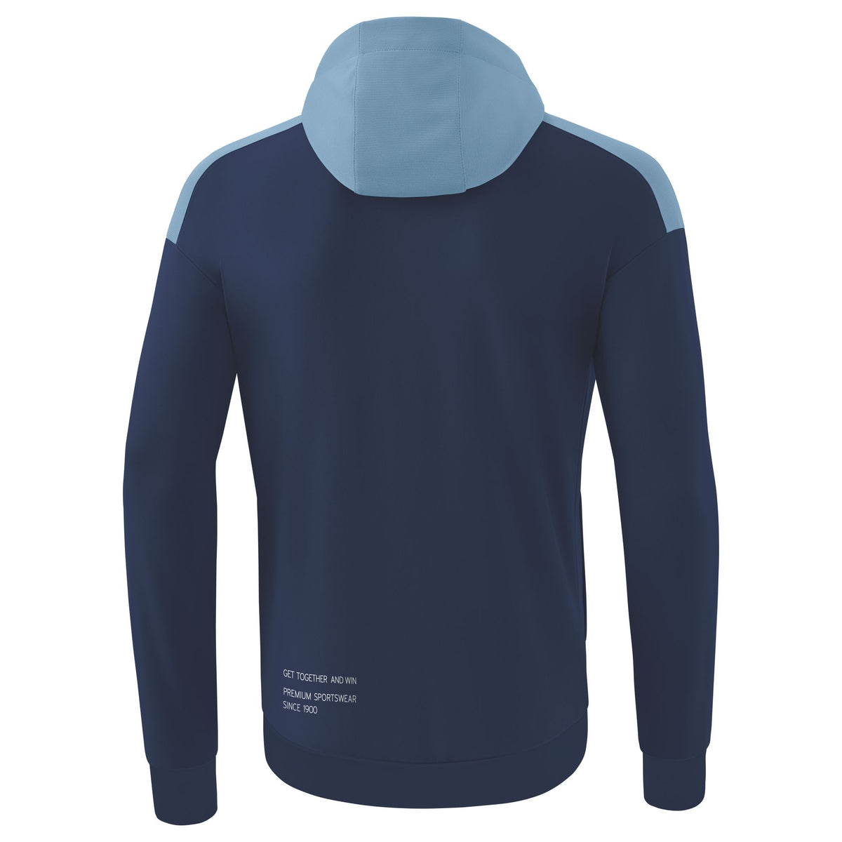 ERIMA CHANGE by erima Trainingsjacke mit Kapuze (new navy/faded denim/weiß)