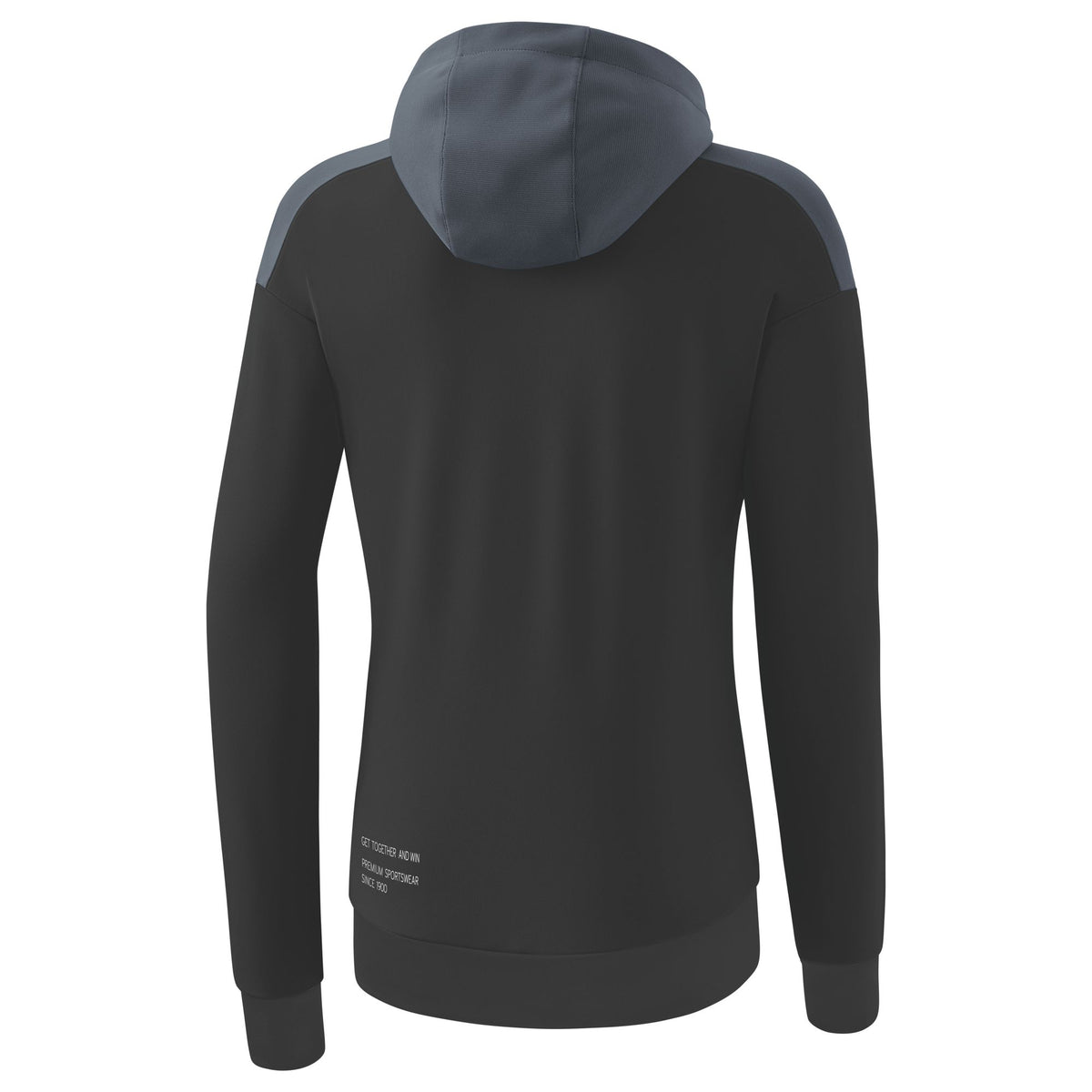 ERIMA CHANGE by erima Trainingsjacke mit Kapuze Damen (black grey/slate grey/weiß)
