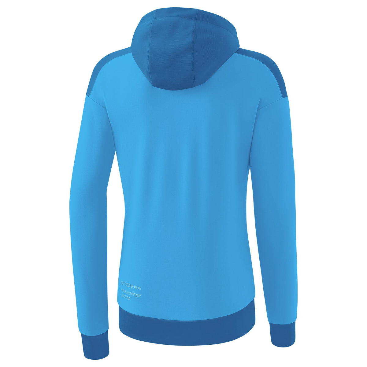 ERIMA CHANGE by erima Trainingsjacke mit Kapuze Damen (curacao/mykonos/weiß)