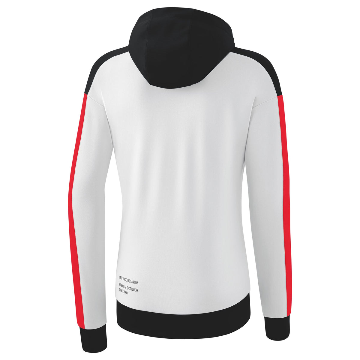 ERIMA CHANGE by erima Trainingsjacke mit Kapuze Damen (weiß/schwarz/rot)
