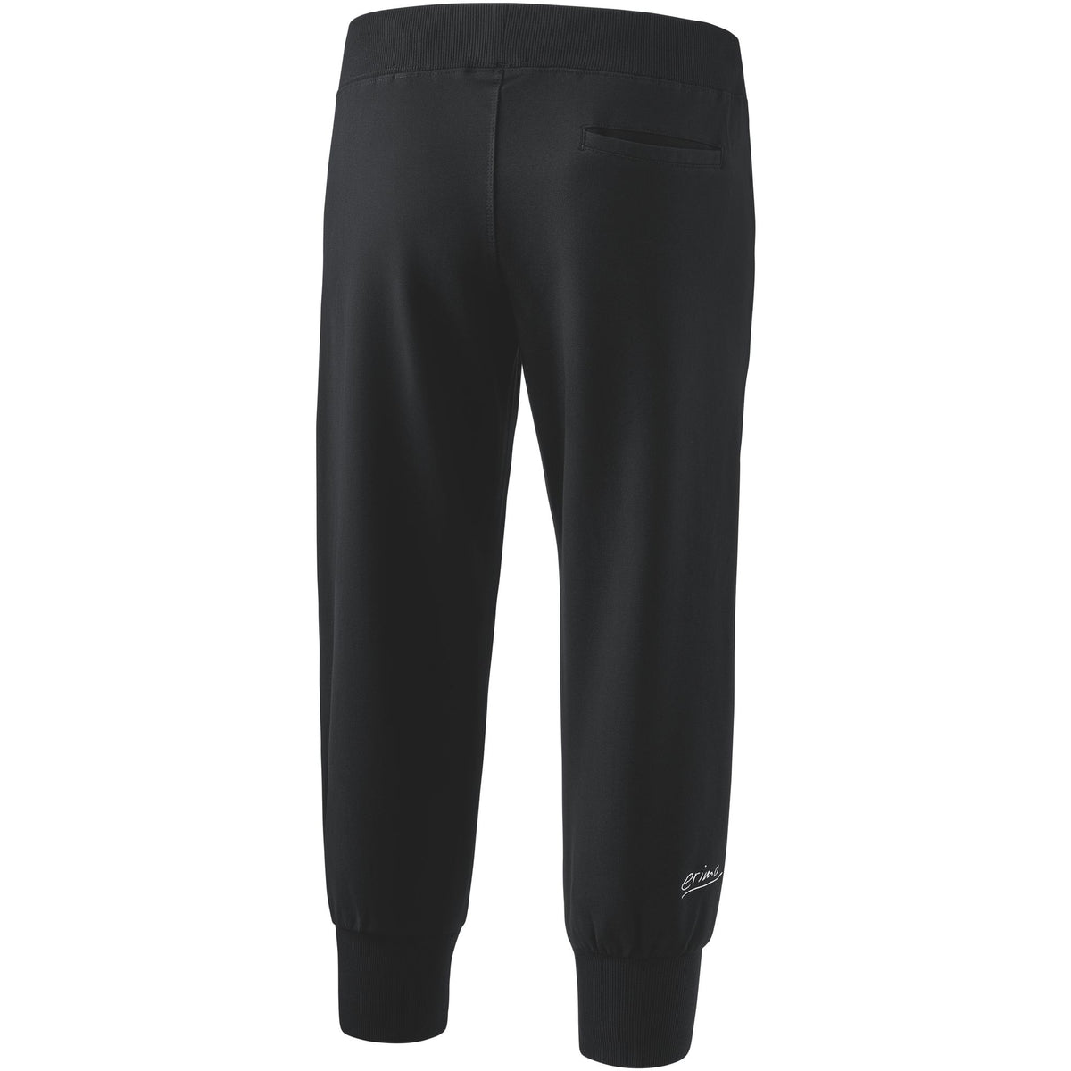 ERIMA 3/4 Sweathose mit Bündchen Damen (schwarz)