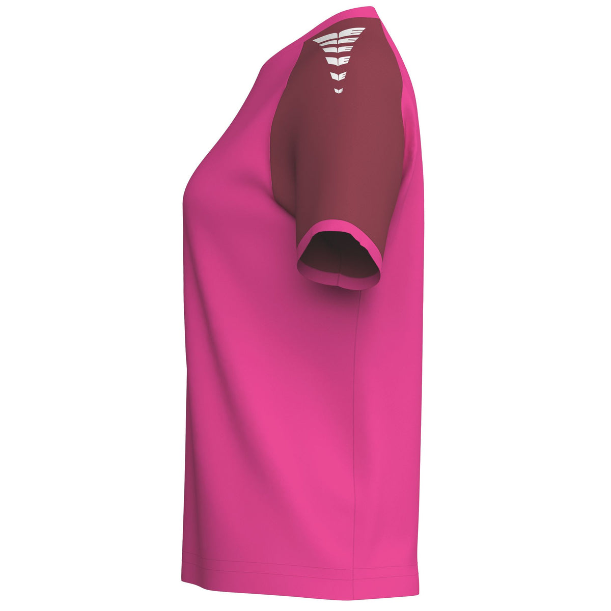 ERIMA WINGS Jersey Shortsleeve Damen (pink glo/bordeaux)