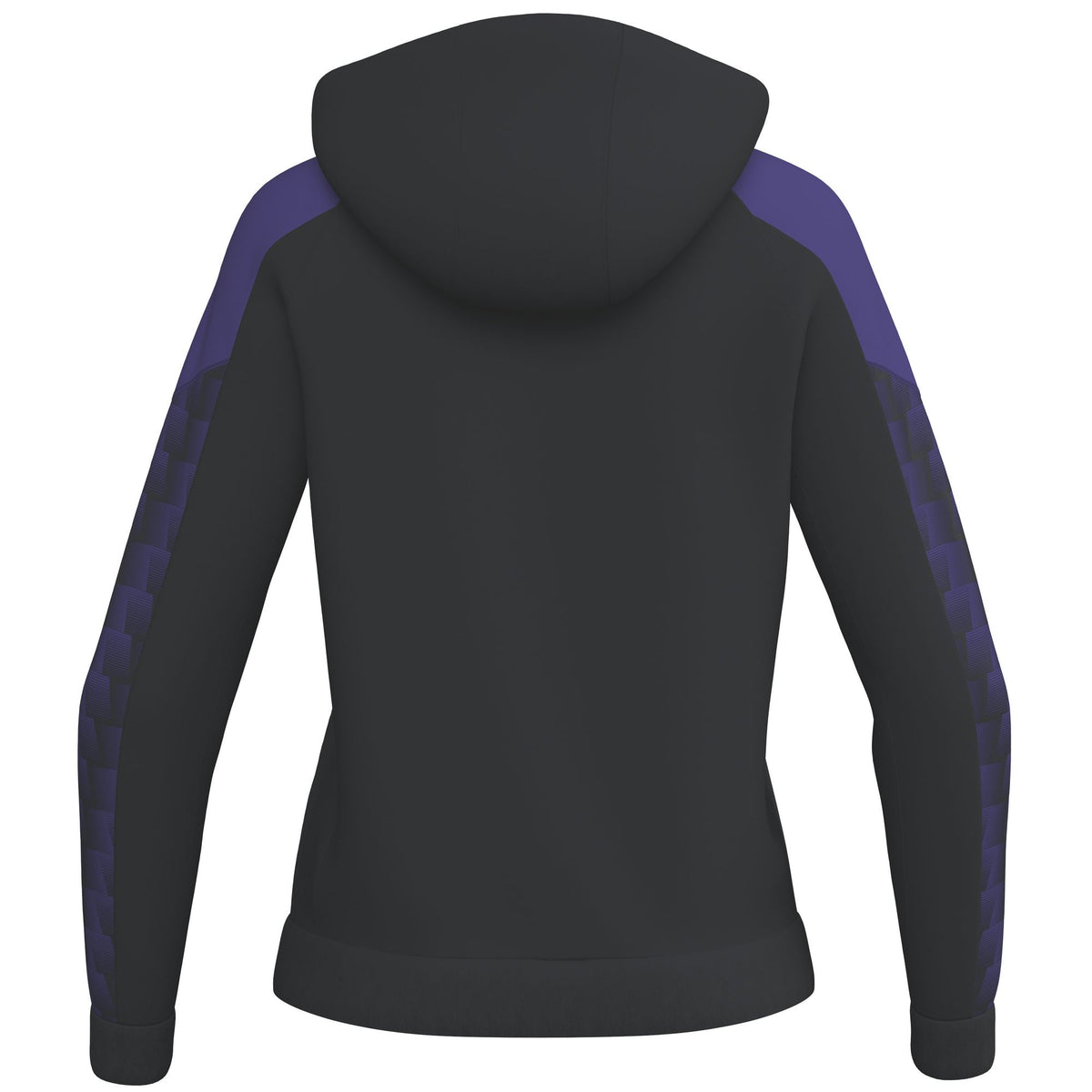 ERIMA EVO STAR Trainingsjacke mit Kapuze Damen (schwarz/ultra violet)