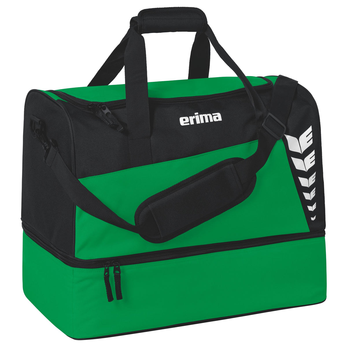 ERIMA SIX WINGS Sporttasche mit Bodenfach (smaragd/schwarz)