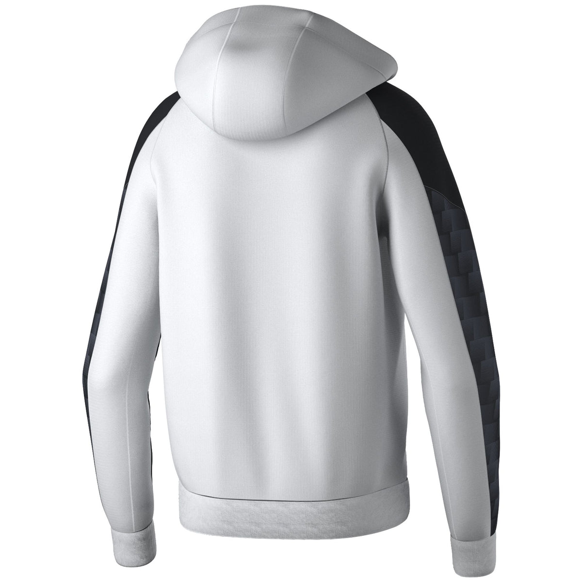 ERIMA EVO STAR Trainingsjacke mit Kapuze Kind (weiß/schwarz)