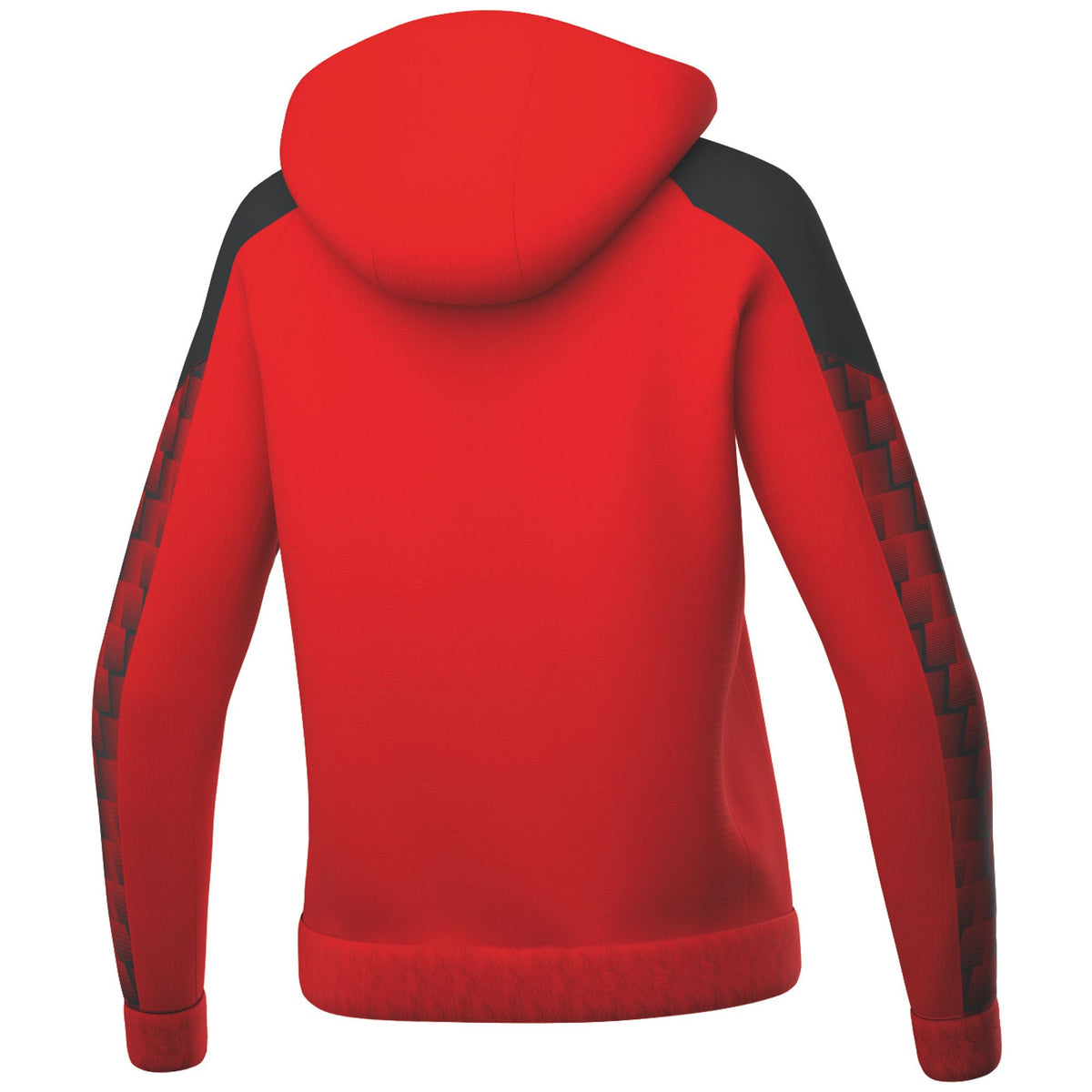 ERIMA EVO STAR Trainingsjacke mit Kapuze Damen (rot/schwarz)