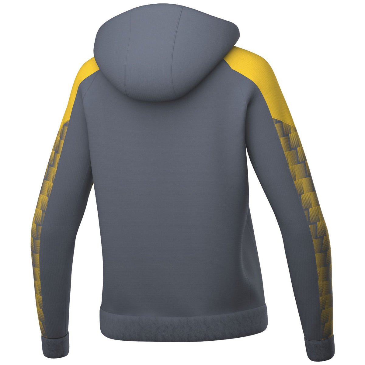 ERIMA EVO STAR Trainingsjacke mit Kapuze Damen (slate grey/gelb)