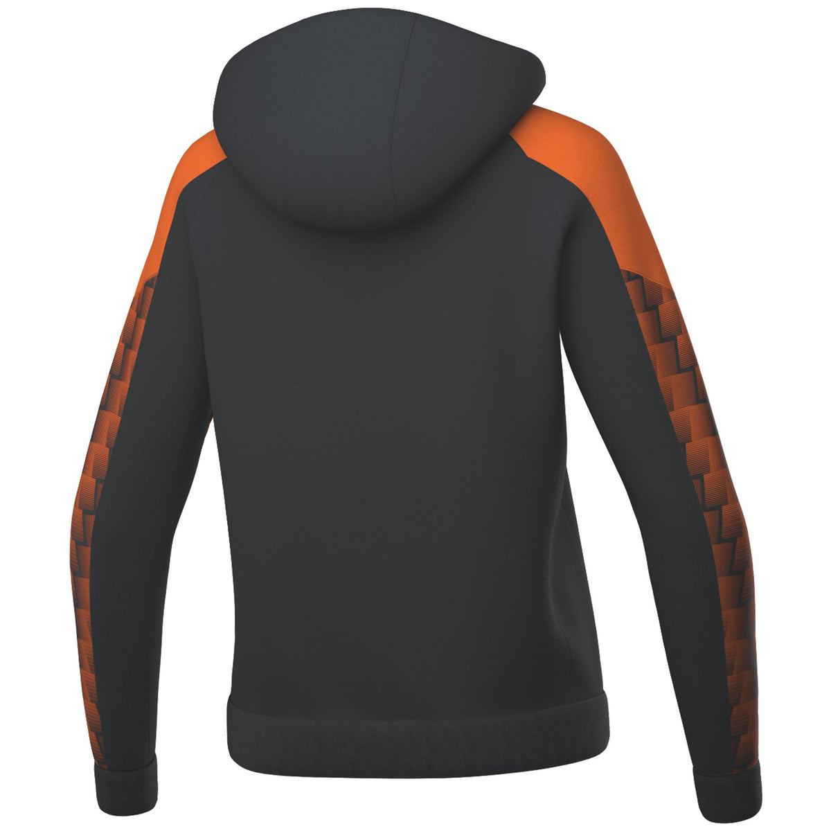ERIMA EVO STAR Trainingsjacke mit Kapuze Damen (schwarz/orange)