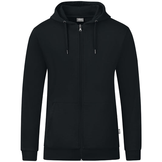 JAKO Kapuzenjacke Organic Unisex Schwarz