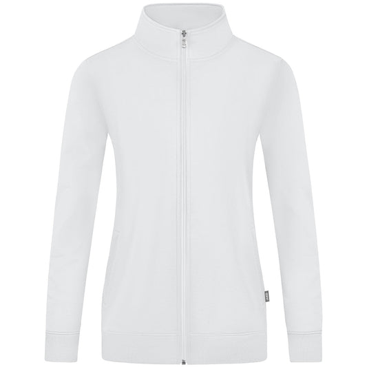 JAKO Sweatjacke Doubletex Damen Weiß