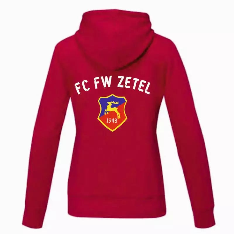 FC FW Zetel Fan Hoodie Damen Rot