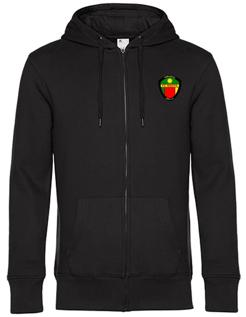 FC Medya Fan - Sweatjacke Herren schwarz